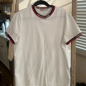 Moncler men’s white shirt